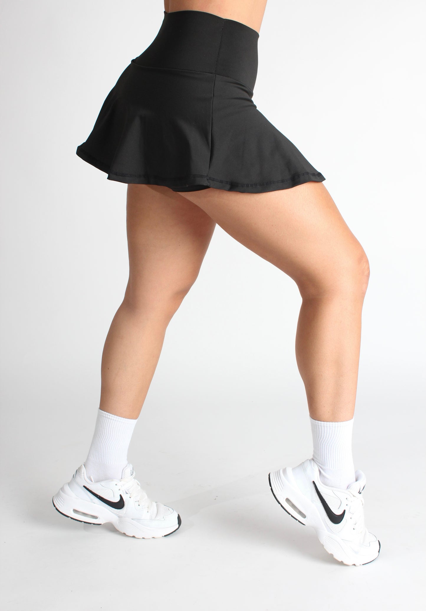 Black Seamless Skirt (7295853887673)