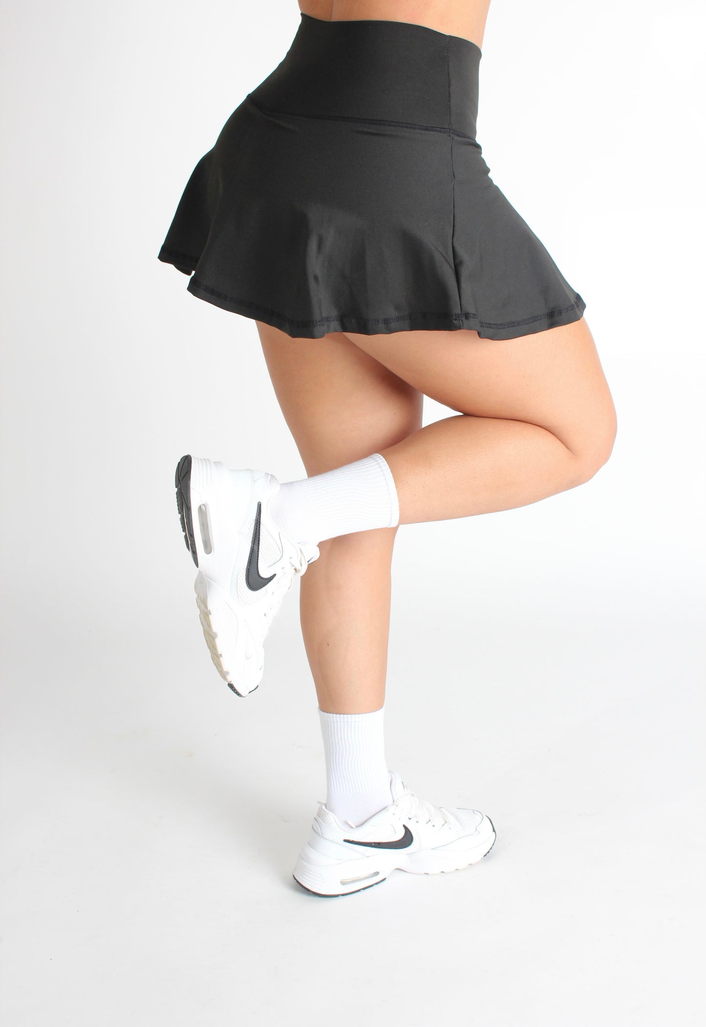 Black Seamless Skirt (7295853887673)