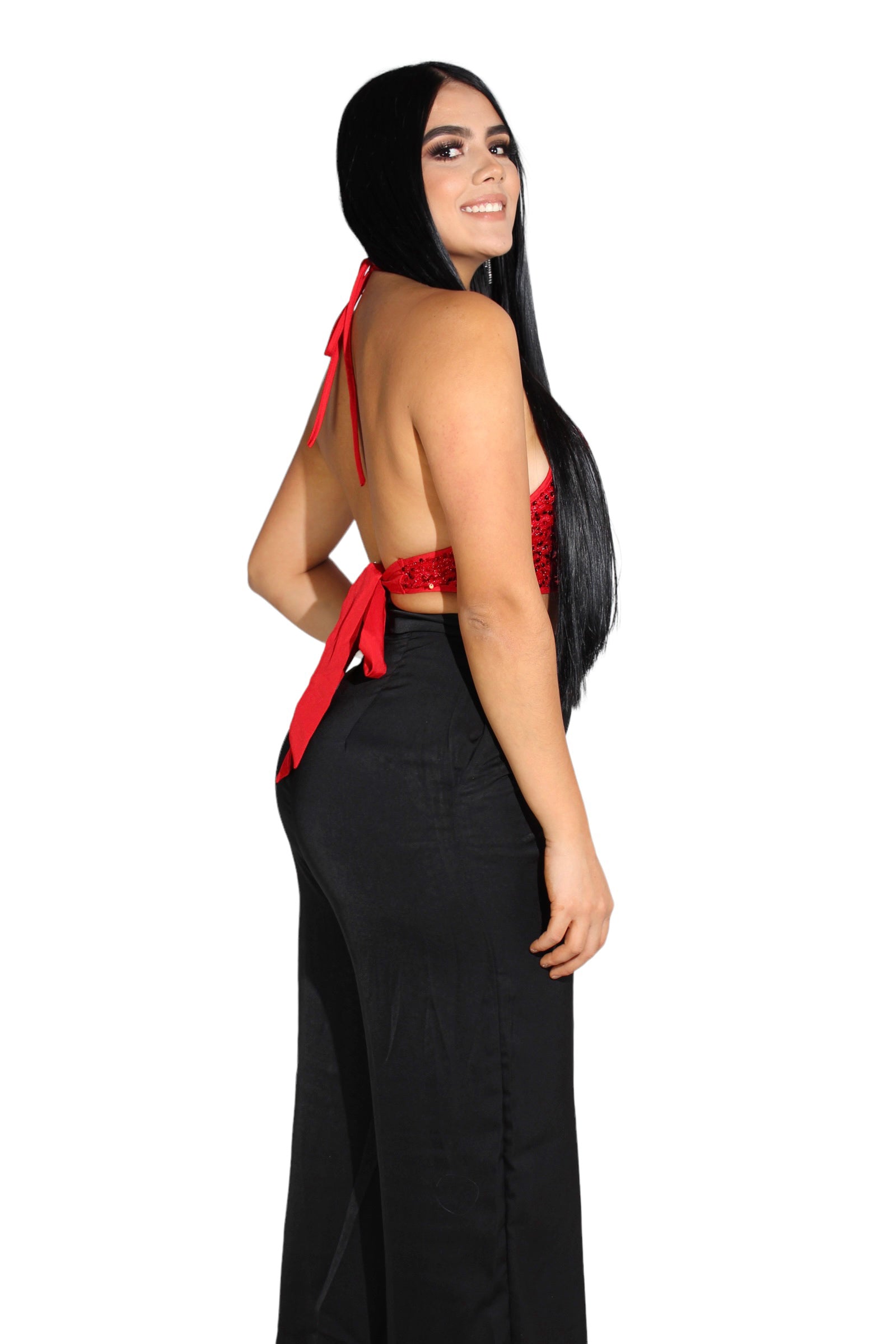 Red Disco Halter Top Sweet Glamour Boutique Red Disco Halter Top Sweet Glamour Boutique