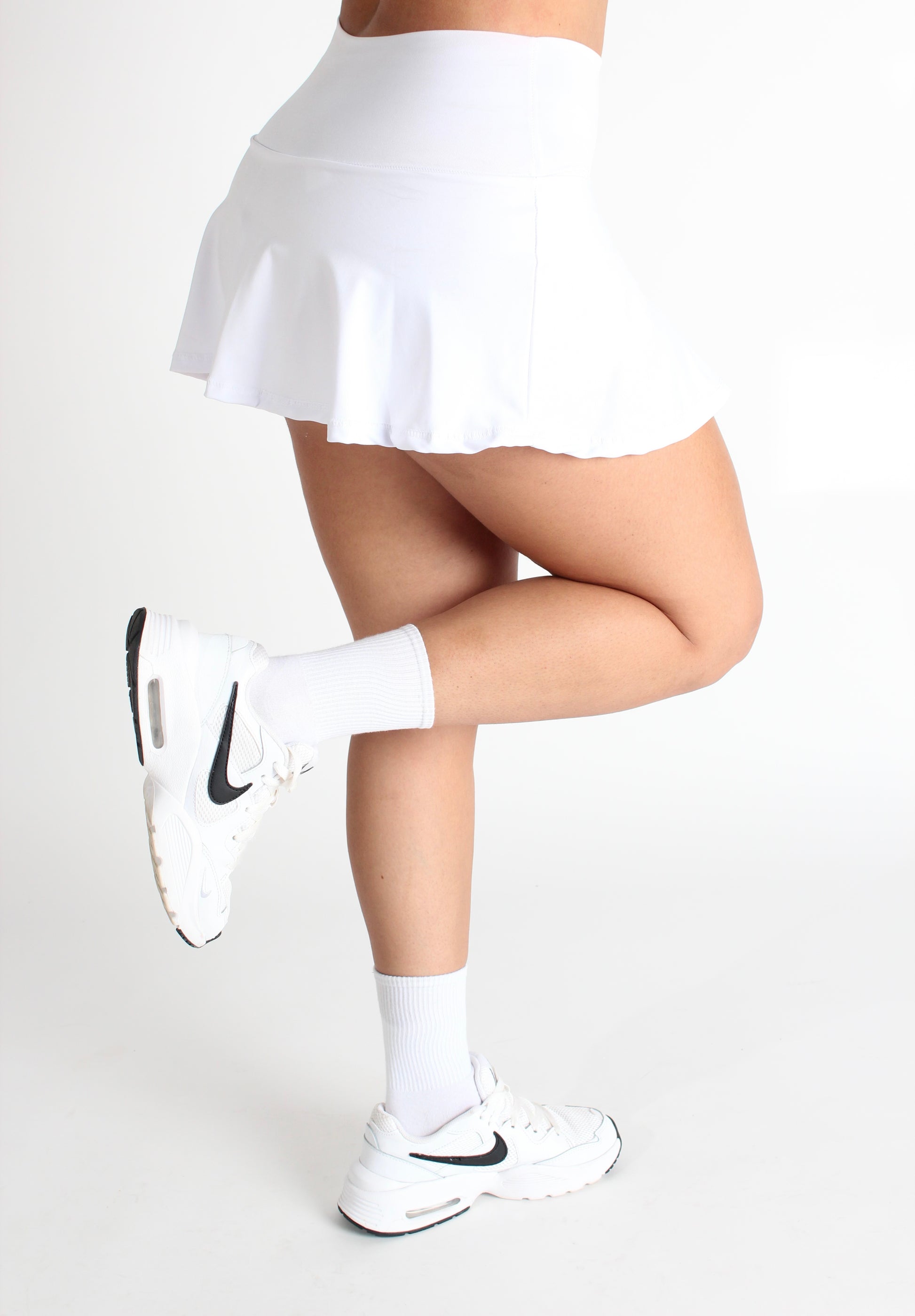 White Seamless Skirt (7295849103545)