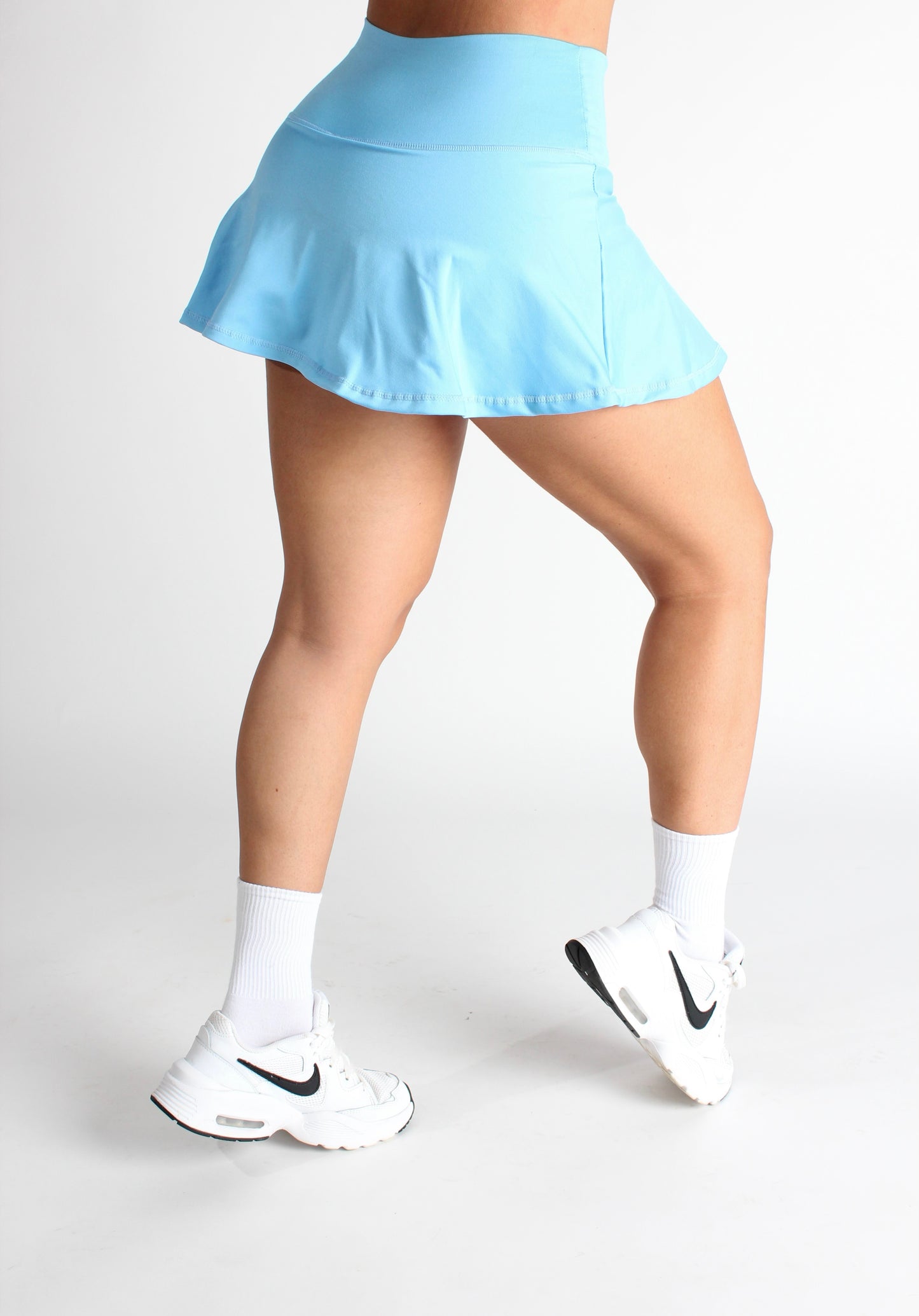 Light Blue Seamless Skirt (7295856017593)