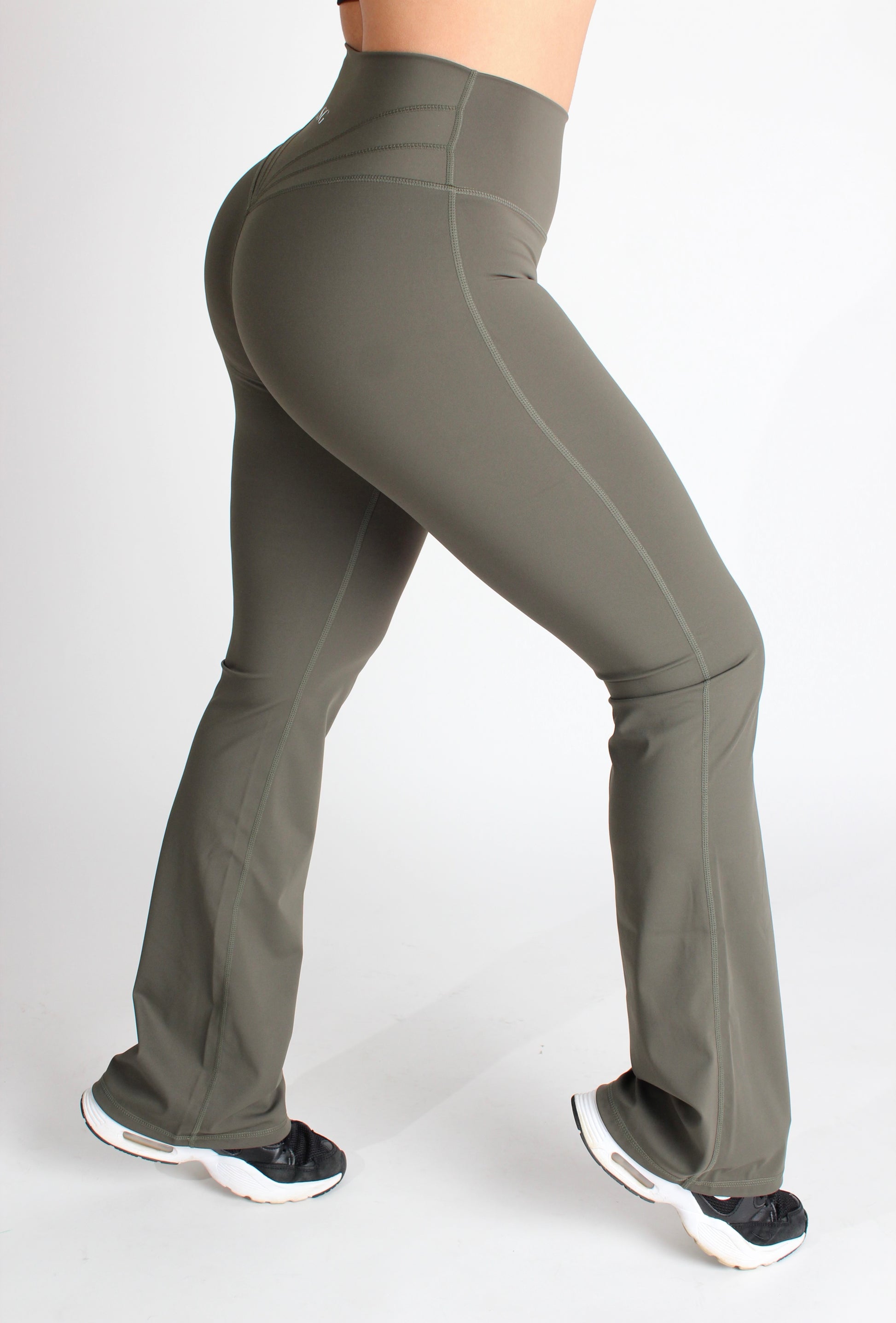 Army Green Flare Legging – Sweet Glamour Boutique