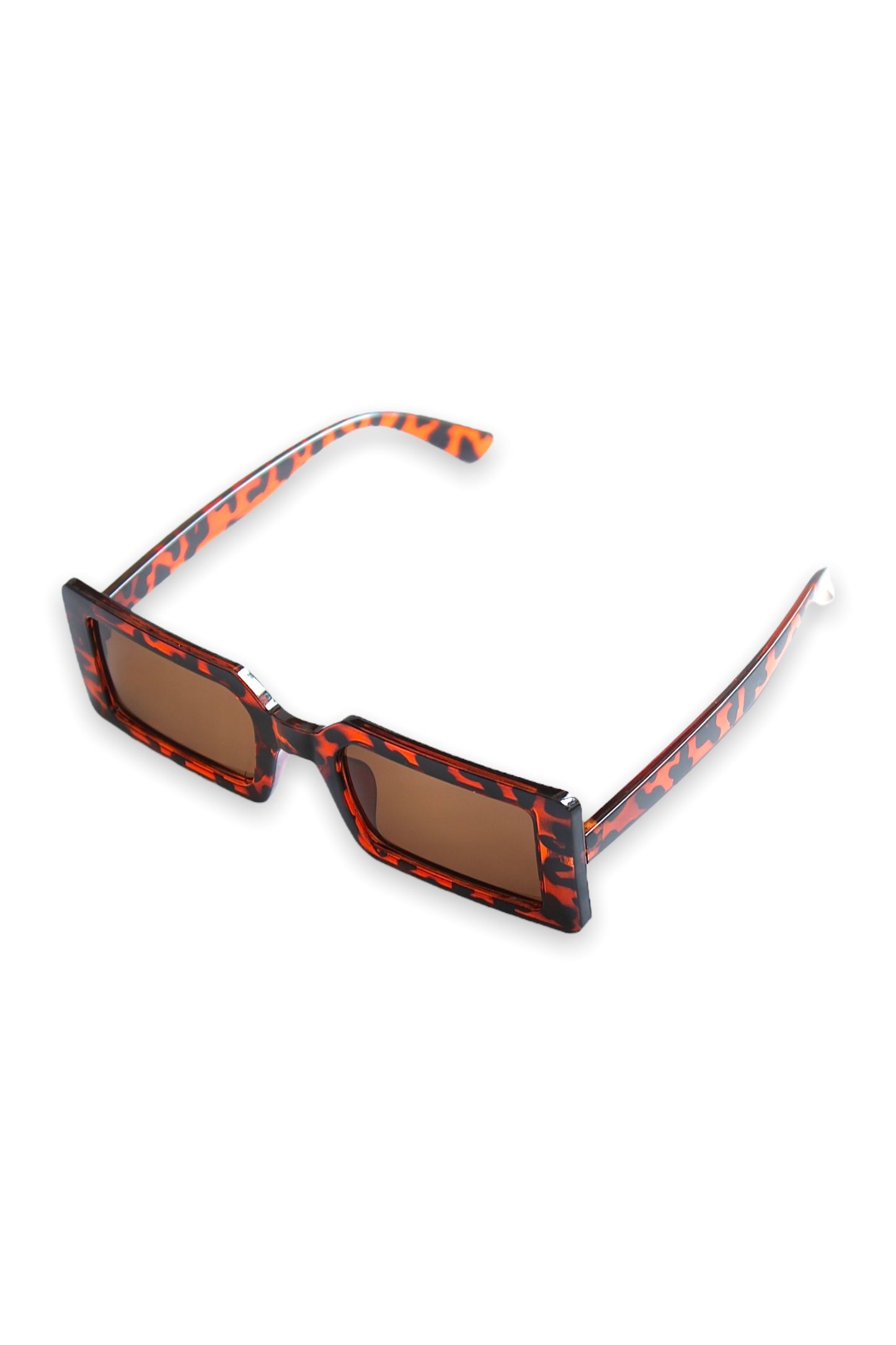 Leopard Rectangle Fashion Glasses (7468016828601)