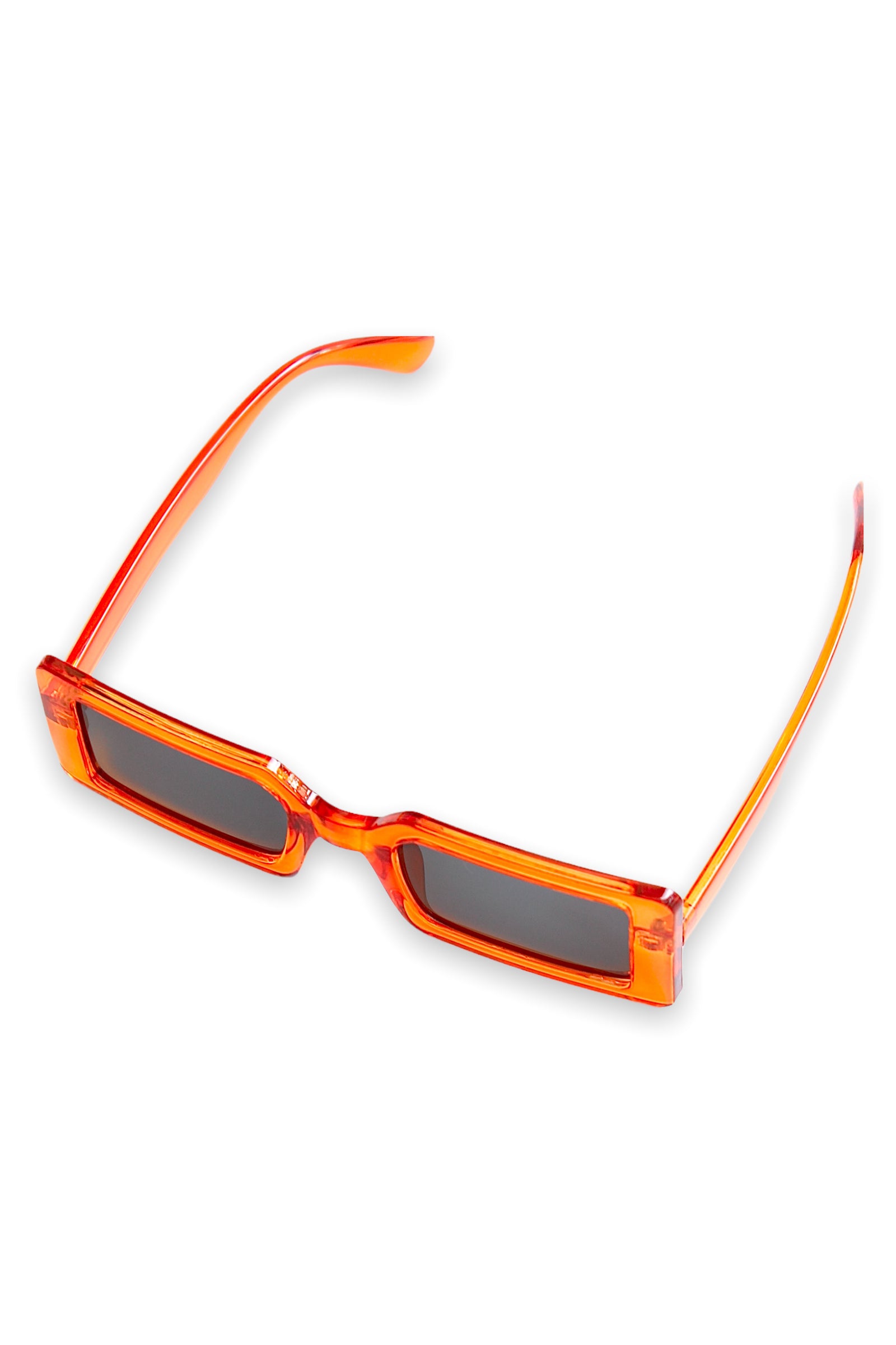 Orange Rectangle Fashion Glasses (7468027609273)