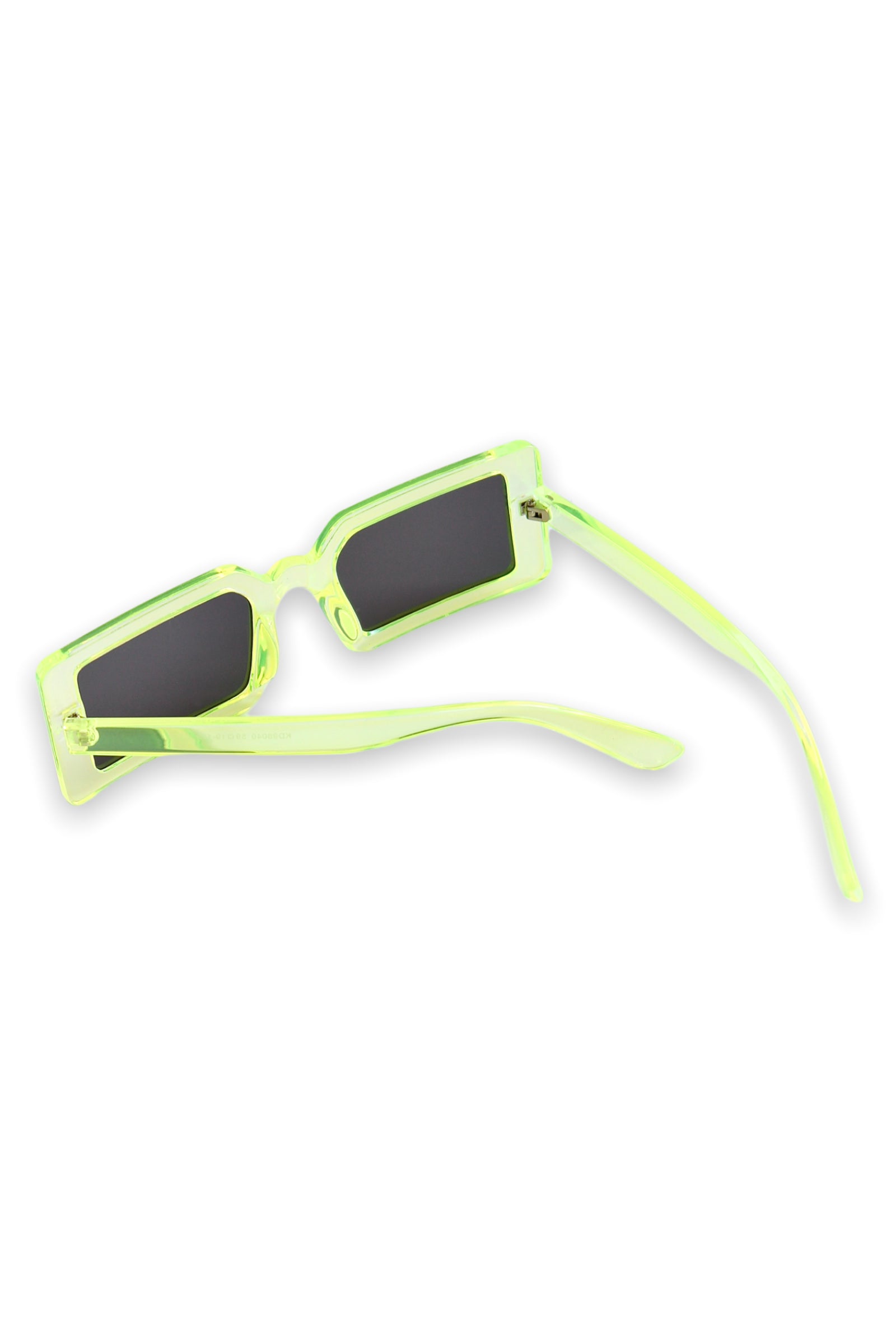 Fluorescent Green Rectangle Fashion Glasses (7468025839801)