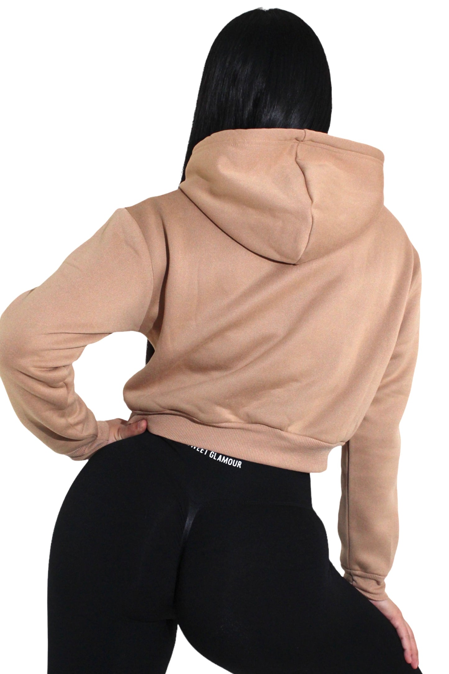 Khaki Drawstring Hoodie (7550747967673)